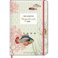 COPPENRATH 95143 Großer Wochenkalender: 3 Minuten Tagebuch 2024 - Korallen - I love my Ocean von Coppenrath