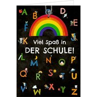 COPPENRATH 95185 Grußkarte - Viel Spaß in der Schule! von Coppenrath