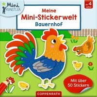COPPENRATH 95229 Meine Mini-Stickerwelt - Bauernhof (Mini-Künstler) von Coppenrath