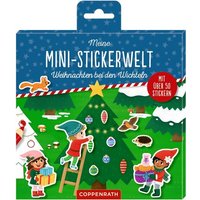 COPPENRATH 95231 Meine Mini-Stickerwelt - Weihnachten bei den Wichteln von Coppenrath