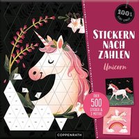 COPPENRATH 95247 Stickern nach Zahlen: Unicorn - 100% selbst gemacht von Coppenrath