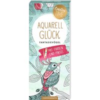 COPPENRATH 95349 Aquarell-Glück Fantasievögel - Creative Time von Coppenrath