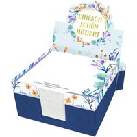 COPPENRATH 95486 Zettelkästchen - Einfach schön notiert (All about blue) von Coppenrath