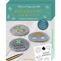 COPPENRATH 95544 Viel Glück & viel Segen - Glückssteine zum Bemalen – Zu deiner Erstkommunion COPPENRATH 95544 Viel Glück & viel Segen - Glückssteine zum Bemalen – Zu deiner Erstkommunion von Coppenrath