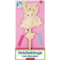COPPENRATH 95554 Holzlieblinge zum Bemalen (Mini-Künstler) von Coppenrath