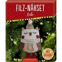 COPPENRATH 95594 Filz-Nähset Weihnachts-Anhänger Eule oder Eichhörnchen, sortiert COPPENRATH 95594 Filz-Nähset Weihnachts-Anhänger Eule oder Eichhörnchen, sortiert von Coppenrath