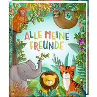 COPPENRATH 95641 Freundebuch: Wilde Tiere - Alle meine Freunde von Coppenrath