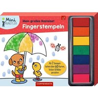 COPPENRATH 95682 Mein großes Bastelset: Fingerstempeln (Mini-Künstler) von Coppenrath