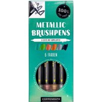 COPPENRATH 95767 Metallic Brushpens: Grün - 100% selbst gemacht von Coppenrath