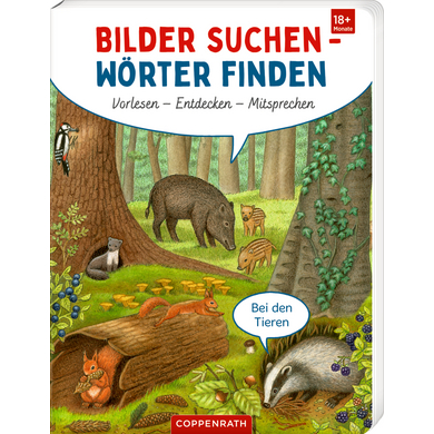 Coppenrath Bilder suchen - Wörter finden: Bei den Tieren (BuchBONUS) von Coppenrath