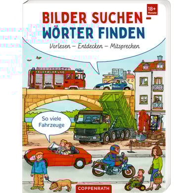 Coppenrath Bilder suchen - Wörter finden: So viele Fahrzeuge (BuchBONUS) von Coppenrath