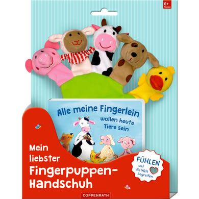 Coppenrath Fingerpuppen-Hand-Set: Alle meine Fingerlein... von Coppenrath