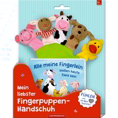 Coppenrath Fingerpuppen-Hand-Set: Alle meine Fingerlein... von Coppenrath