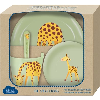 Coppenrath Geschirr Geschenkset Giraffe - Freche Rasselbande von Coppenrath