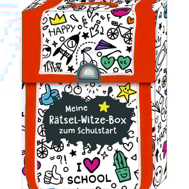 Coppenrath Kartenbox: Meine Rätsel-Witze-Box zum Schulstart von Coppenrath