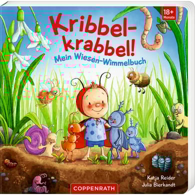 Coppenrath Kribbelkrabbel! Mein Wiesen-Wimmelbuch von Coppenrath