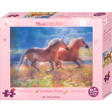 Coppenrath Lentikular-Puzzle - Pferdefreunde (100 Teile) von Coppenrath