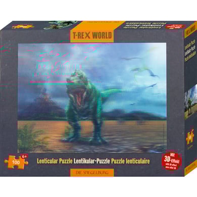 Coppenrath Lentikular-Puzzle T-Rex - T-Rex World (100 Teile) von Coppenrath