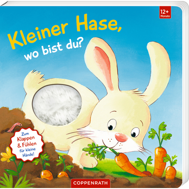 Coppenrath Mein 1. Guckloch-Fühlbuch: Kleiner Hase, wo bist du? (Fühlen&begreifen) von Coppenrath