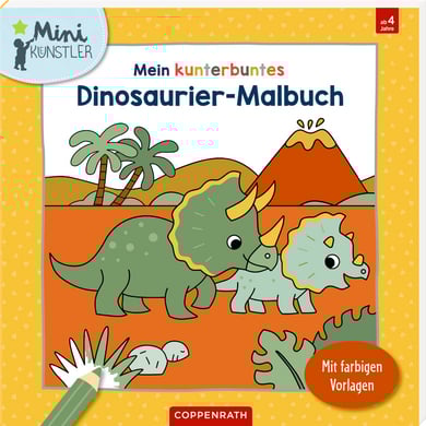 Coppenrath Mein kunterbuntes Dinosaurier-Malbuch - Mini-Künstler Coppenrath Mein kunterbuntes Dinosaurier-Malbuch - Mini-Künstler von Coppenrath