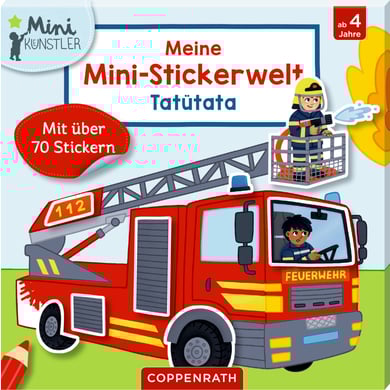 Coppenrath Meine Mini-Stickerwelt: Tatütata (Mini-Künstler) von Coppenrath
