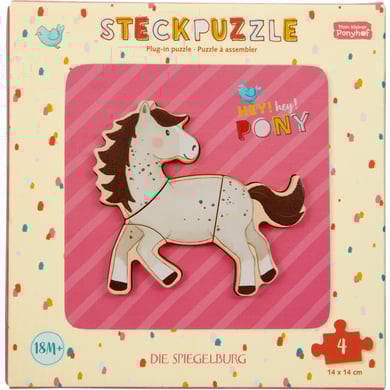 Coppenrath Steck-Puzzle - Mein kl. Ponyhof (4 T.) von Coppenrath