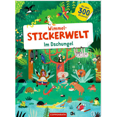 Coppenrath Wimmel-Stickerwelt: Im Dschungel von Coppenrath