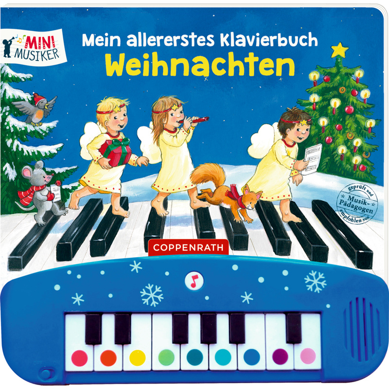 Mein allererstes Klavierbuch Weihnachten, m. Klaviertastatur von Coppenrath, Münster