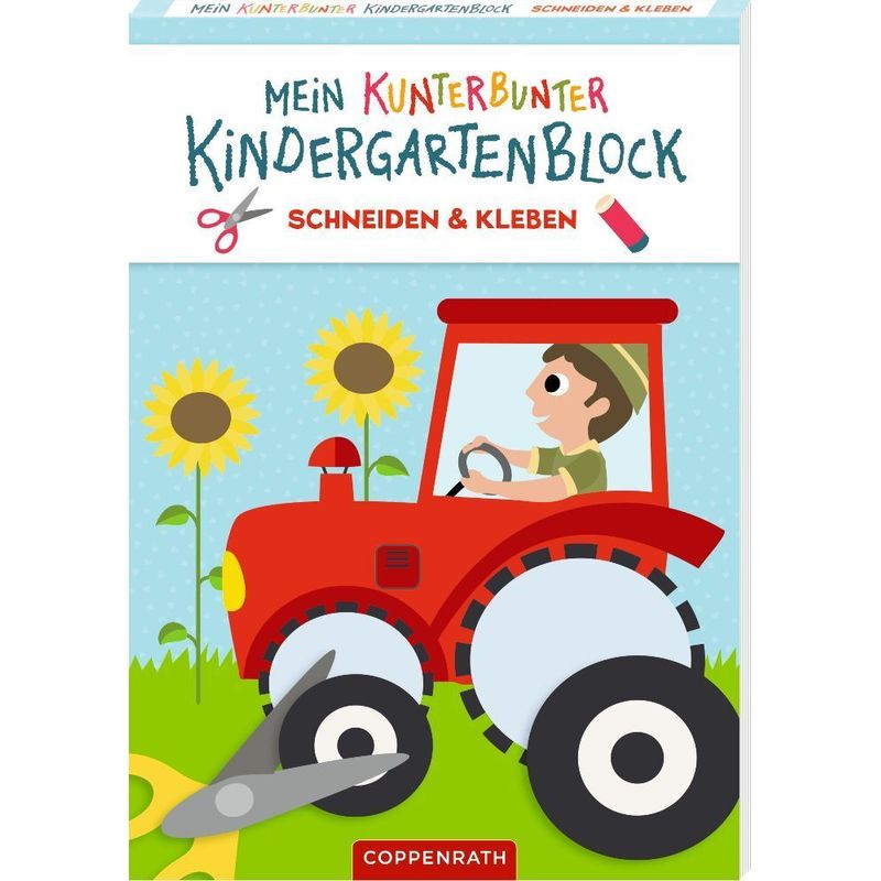 Mein kunterbunter Kindergartenblock von Coppenrath, Münster
