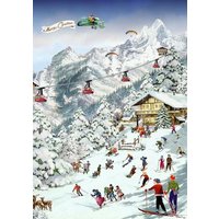 Puzzle – Auf der Skipiste Puzzle – Auf der Skipiste von Coppenrath