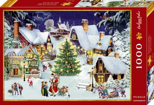 Puzzle Weihnacht im Dorf. 1000 Teile von Coppenrath