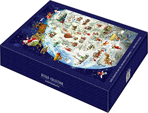 Puzzle 1000 Teile: Der Dienstplan des Weihnachtsmanns von Coppenrath F