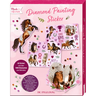 Coppenrath Diamond Painting Sticker - Pferdefreunde von Coppenrath