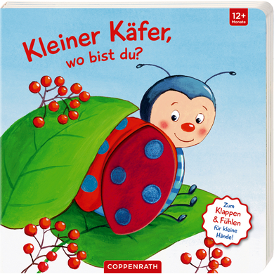Coppenrath Mein erstes Gucklock-Fühlbuch: Kleiner Käfer, wo bist du? von Coppenrath