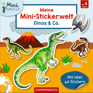 COPPENRATH Meine Mini-Stickerwelt: Dinos & Co. (Mini-Künstler) von Coppenrath