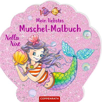 Coppenrath Nella Nixe: Mein liebstes Muschel-Malbuch von Coppenrath