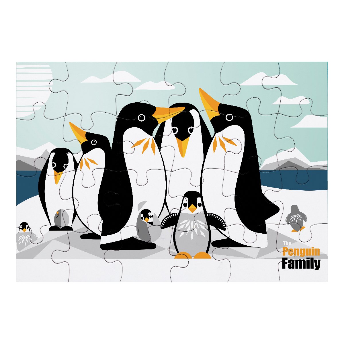 Coq-En-Pate Die Penguin-Familie 24 Teile Puzzle Coq-En-Pate-72835 Coq-En-Pate Die Penguin-Familie 24 Teile Puzzle Coq-En-Pate-72835 von Coq-En-Pate