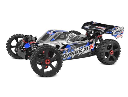 Corally Spark XB6 6S Bürstenloser Basher Buggy Roller, Blau von Corally