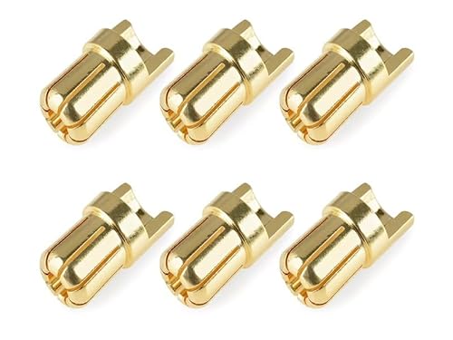 Corally Team Bullit Connector 6.5mm - Male Solid Type - Gold Plated - Ultra Low Resistance C-50155 Corally Team Bullit Connector 6.5mm - Male Solid Type - Gold Plated - Ultra Low Resistance C-50155 von Corally