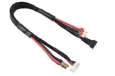 Corally Team Charge/Balance Lead - T-Plug 3S Charger 6S XH Connector - 3S XH Connector - 14 C-50282 von Corally