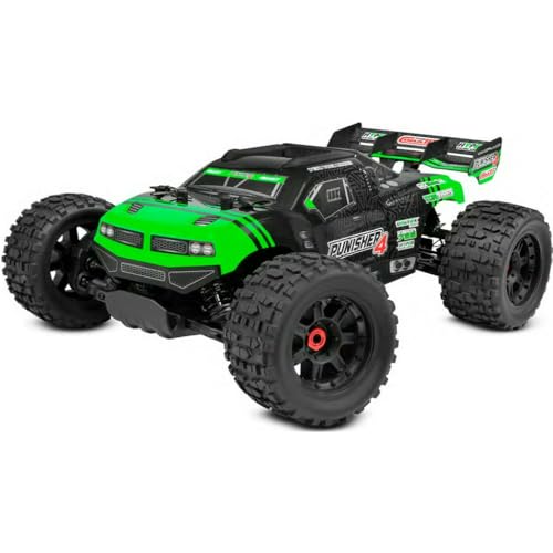 Corally Team Punisher 4 - RTR - Grün - 4S Brushless Power (ohne Batterien + Ladegerät) C-00292 von Corally