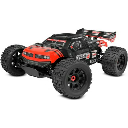 Corally Team Punisher 4 - RTR - Rot - 4S Brushless Power (ohne Batterien + Ladegerät) C-00292 von Corally