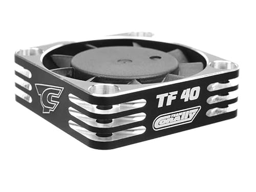 Corally Team Ultra High Speed Cooling Fan TF-40 w/BEC Connector - 40mm - Color Black - Silver C-53112-2 Corally Team Ultra High Speed Cooling Fan TF-40 w/BEC Connector - 40mm - Color Black - Silver C-53112-2 von Corally