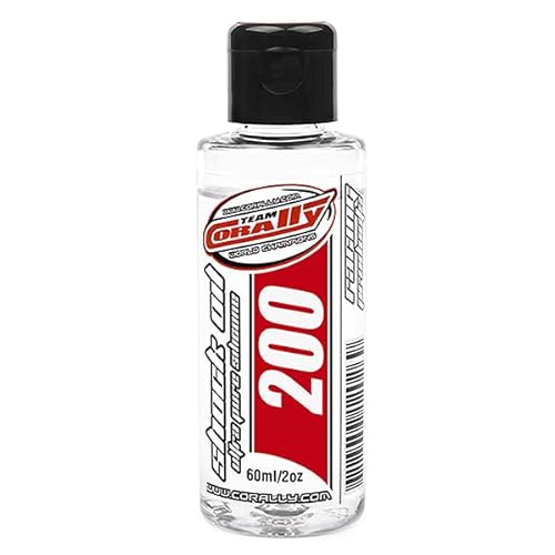 Team Corally Silikon Stossdämpferöl 200 CPS 60ml Team Corally Silikon Stossdämpferöl 200 CPS 60ml von Corally