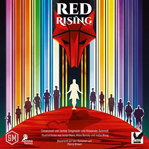 Corax Games 1026974 - Red Rising - Kartenspiel für 1-6 Spieler (DE-Ausgabe) von Corax Games