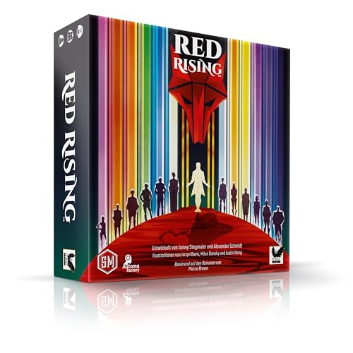 Corax Games 1026974 - Red Rising - Kartenspiel für 1-6 Spieler (DE-Ausgabe) von Corax Games