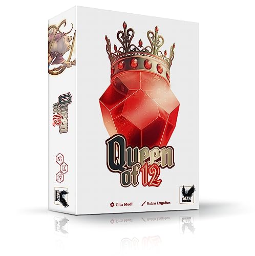 Corax Games 1028702 Queen of 12 | Roll & Write mit cleverer Würfelmanipulation | Deutsch Corax Games 1028702 Queen of 12 | Roll & Write mit cleverer Würfelmanipulation | Deutsch von Corax Games