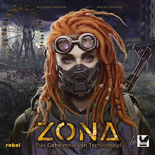 Corax Games 1025220 ZONA - Das Geheimnis von Tschernobyl - Überlebensspiel für Kenner Deutsch von Corax Games
