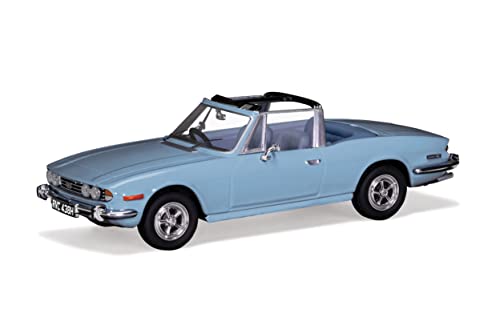 CORGI Triumph Stag Mk1 Vorserienauto (LD17) Wedgewood Blue – Corgi Vangaurds Druckgussmodell von Corgi