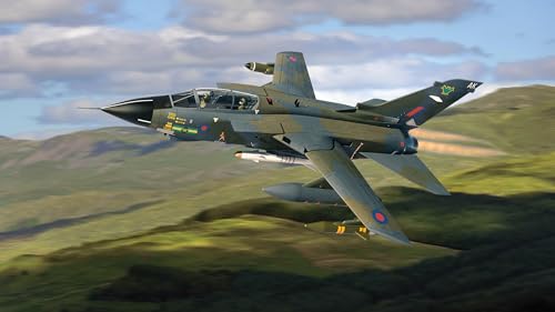Corgi AA29401 Panavia Tornado GR.1, ZD748/AK, Johnnie Walker „Still Going Strong“, RAF No.9 Squadron, Brüggen, Deutschland, 1998 Luftfahrt-Militärflugzeug von Corgi